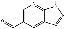 1H-PYRAZOLO[3,4-B]PYRIDINE-5-CARBALDEHYDE Struktur