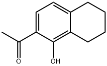 1-(1-HYDROXY-5,6,7,8-TETRAHYDRO-NAPHTHALEN-2-YL)-ETHANONE Structure