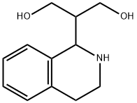 2-(1,2,3,4-TETRAHYDRO-ISOQUINOLIN-1-YL)-PROPANE-1,3-DIOL Struktur