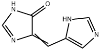 4H-Imidazol-4-one,  3,5-dihydro-5-(1H-imidazol-5-ylmethylene)- Struktur