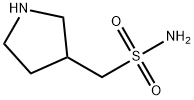 pyrrolidin-3-yl-methanesulfonic acid Struktur