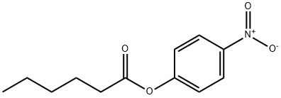 N-CAPROIC ACID 4-NITROPHENYL ESTER Struktur