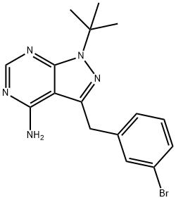 3-BrB-PP1 Struktur