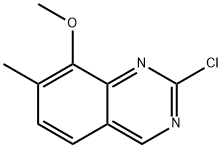 2-chloro-8-Methoxy-7-Methylquinazoline Struktur