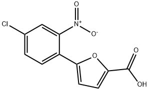 5-(4-CHLORO-2-NITRO-PHENYL)-FURAN-2-CARBOXYLIC ACID Structure