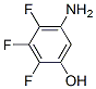 Phenol,  5-amino-2,3,4-trifluoro- Struktur