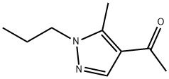 1-(5-METHYL-1-PROPYL-1H-PYRAZOL-4-YL)-ETHANONE Struktur