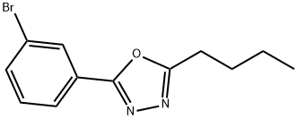 2-(3-Bromophenyl)-5-butyl-1,3,4-oxadiazole price.