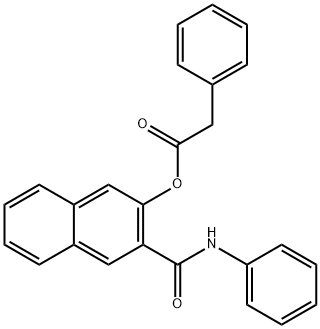 NAPHTHOL AS PHENYLACETATE Struktur