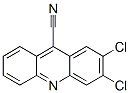 9-Acridinecarbonitrile,  2,3-dichloro- Struktur