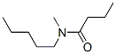 Butanamide,  N-methyl-N-pentyl- Struktur