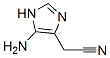 1H-Imidazole-4-acetonitrile,  5-amino- Struktur
