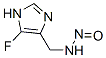 1H-Imidazole-4-methanamine,  5-fluoro-N-nitroso- Struktur