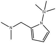 1H-Pyrrole-2-methanamine,  N,N-dimethyl-1-(trimethylsilyl)- Struktur