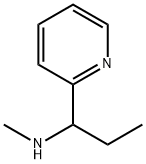 N-METHYL-1-PYRIDIN-2-YLPROPAN-1-AMINE Struktur