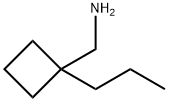 1-(1-PROPYLCYCLOBUTYL)METHANAMINE Struktur