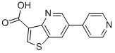 6-(PYRIDIN-4-YL)THIENO[3,2-B]PYRIDINE-3-CARBOXYLIC ACID Struktur