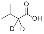 3-METHYLBUTYRIC-2,2-D2 ACID Struktur