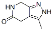 5H-Pyrazolo[3,4-c]pyridin-5-one,  2,4,6,7-tetrahydro-3-methyl- Struktur