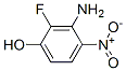 Phenol,  3-amino-2-fluoro-4-nitro- Struktur