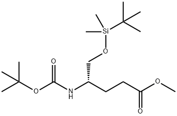 (S)-METHYL 4-(BOC-AMINO)-5-TBDMS-PENTANOATE