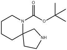 TERT-BUTYL 2,6-DIAZASPIRO[4.5]DECANE-6-CARBOXYLATE Struktur