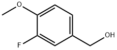 3-FLUORO-4-METHOXYBENZYL ALCOHOL Struktur