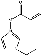 1H-Imidazolium,  1-ethyl-3-[(1-oxo-2-propen-1-yl)oxy]- Struktur