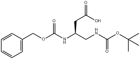 Z-D-DBU(BOC)-OH Struktur