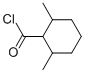 Cyclohexanecarbonyl chloride, 2,6-dimethyl- (9CI) Struktur