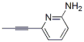 2-Pyridinamine, 6-(1-propynyl)- (9CI) Struktur