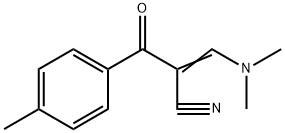 2-[(DIMETHYLAMINO)METHYLENE]-3-(4-METHYLPHENYL)-3-OXO-PROPANENITRILE Struktur