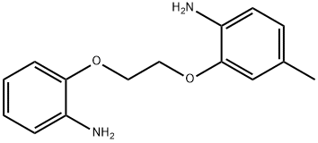 2-[2-(2-Aminophenoxy)ethoxy]-4-methyl-benzenamine Struktur