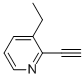 Pyridine, 3-ethyl-2-ethynyl- (9CI) Struktur