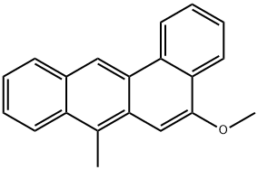 5-Methoxy-7-methylbenz[a]anthracene Struktur