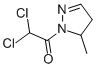 1H-Pyrazole, 1-(dichloroacetyl)-4,5-dihydro-5-methyl- (9CI) Struktur