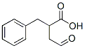 2-benzyl-3-formylpropanoic acid Struktur