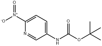 N-Boc-3-amino-6-nitropyridine Struktur