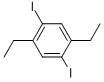 1,4-DIETHYL-2,5-DIIODO-BENZENE Struktur