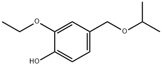 phenol,2-ethoxy-4-[(1-methylethoxy)methyl]- Struktur