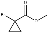 Methyll-bromo-cyclopropanecarboxylate Struktur