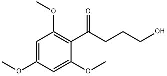 1-BUTANONE,4-HYDROXY-1-(2,4,6-TRIMETHOXYPHENYL) Struktur