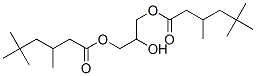 2-hydroxypropane-1,3-diyl bis(3,5,5-trimethylhexanoate) Struktur