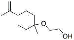 2-[[1-methyl-4-(1-methylvinyl)cyclohexyl]oxy]ethanol Struktur