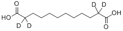 1,12-DODECANEDIOIC-2,2,11,11-D4 ACID Struktur