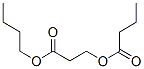 3-butoxy-3-oxopropyl butyrate Struktur