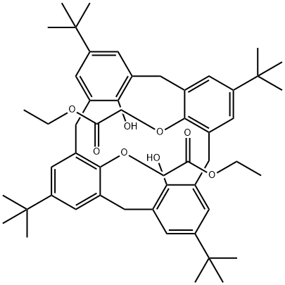 O(1),O(3)-BIS(CARBETHOXYMETHYL)-P-TERT-BUTYLCALIX(4)ARENE