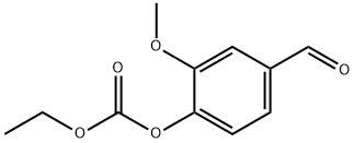 ethyl vanillyl carbonate Struktur