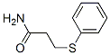 3-(PHENYLTHIO)PROPIONAMIDE Struktur