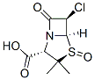 6-chloropenicillanic acid S-sulfoxide Struktur